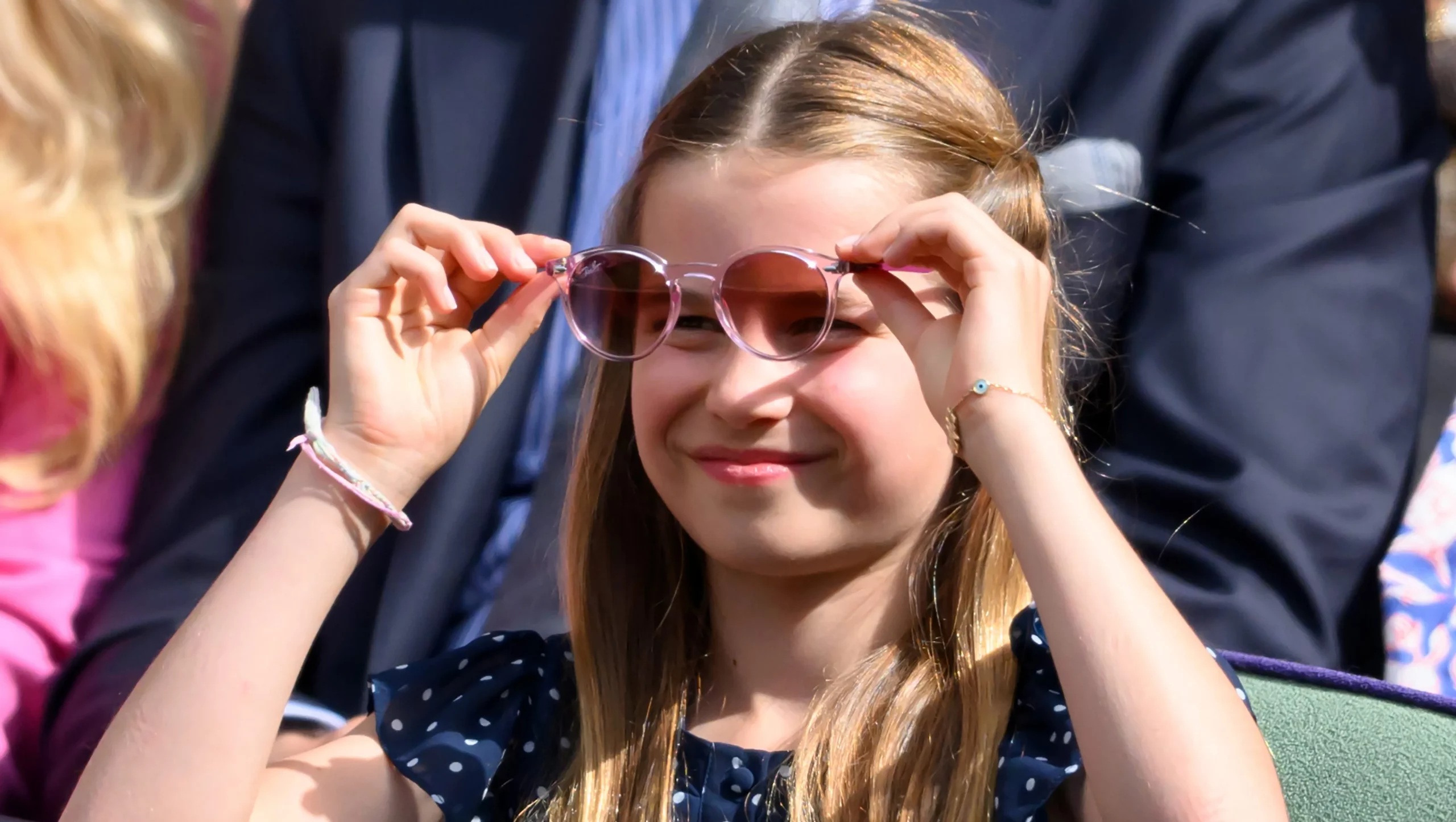 Princess Charlotte and the Royal Family Exchange Matching Friendship Bracelets